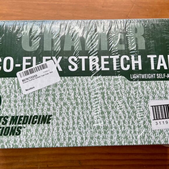 Cramer EcoFlex Stretch Tape Case Red Sport Athletic Bandage Elastic 24 Rolls Red - Picture 2 of 3
